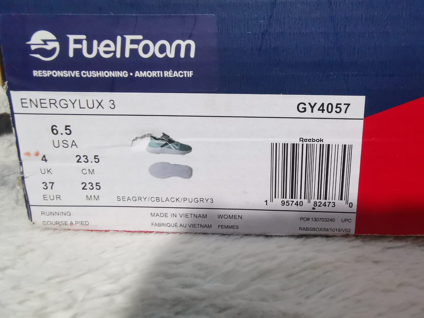 FUELFOAM ENERGYLUX talla23.5