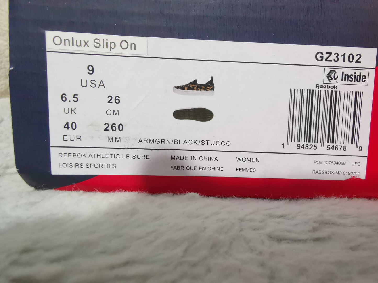 ONLUX SLIP ON talla 26.0