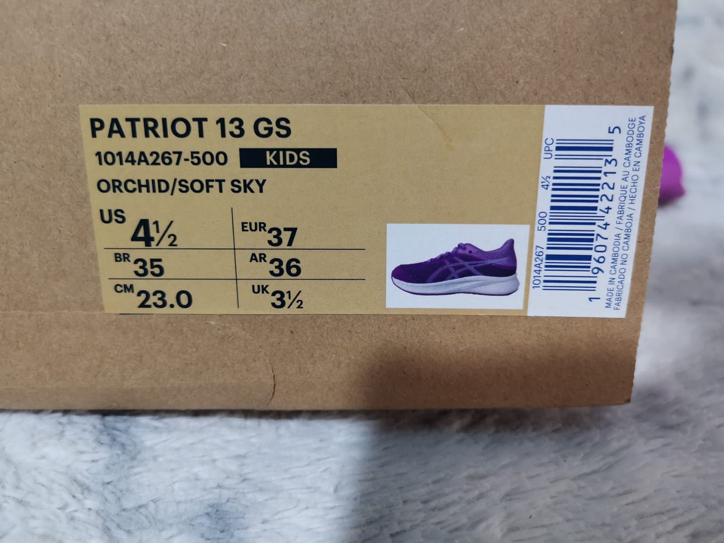 PATRIOT 13 GS talla 23.0