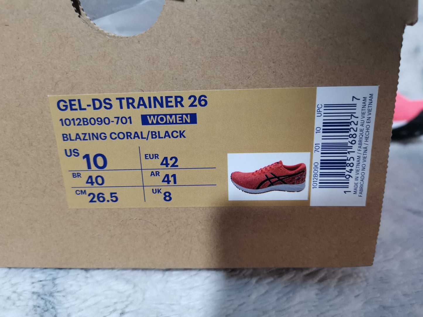 GEL-DS TRAINER talla 26.5