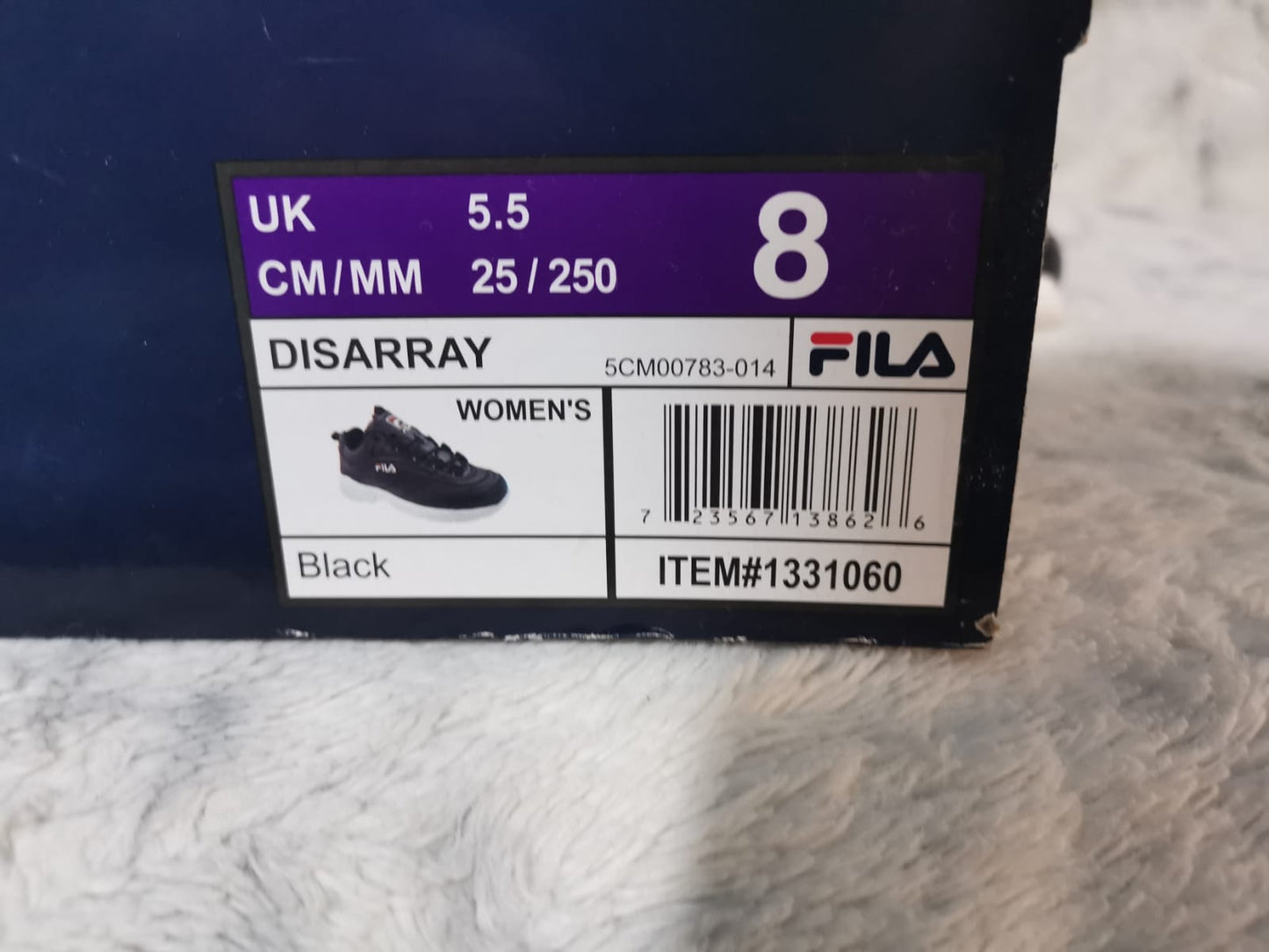 FILA DISARRAY talla 25.0