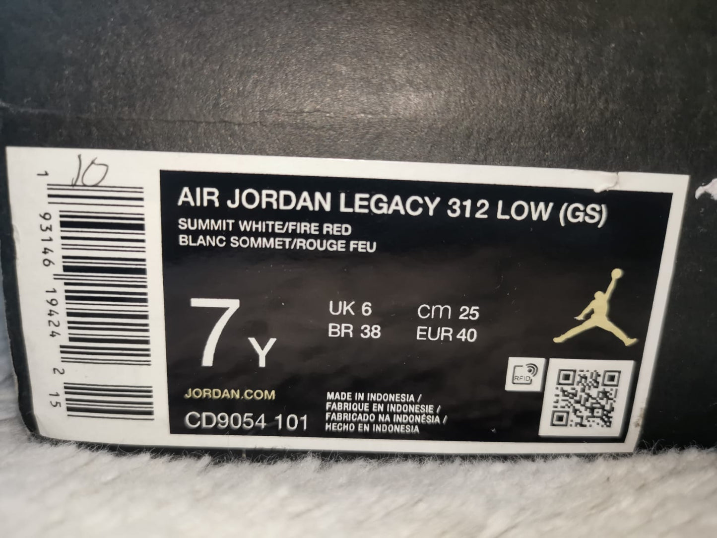 Air Jordan Legacy talla 25.0