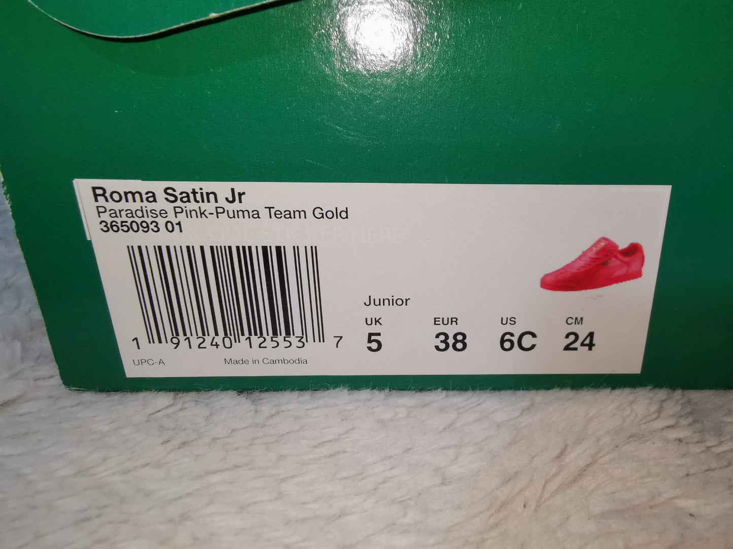 Puma Roma Satin talla 24.0